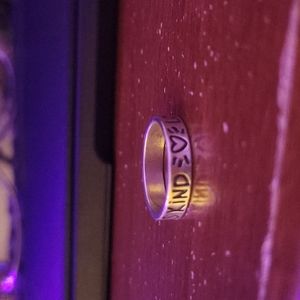 Love is patient love is kind ring